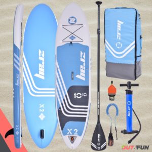 ZRAY X2 X-Rider Deluxe 10' 10'' Nouveauté 2021 : Paddle Gonflable