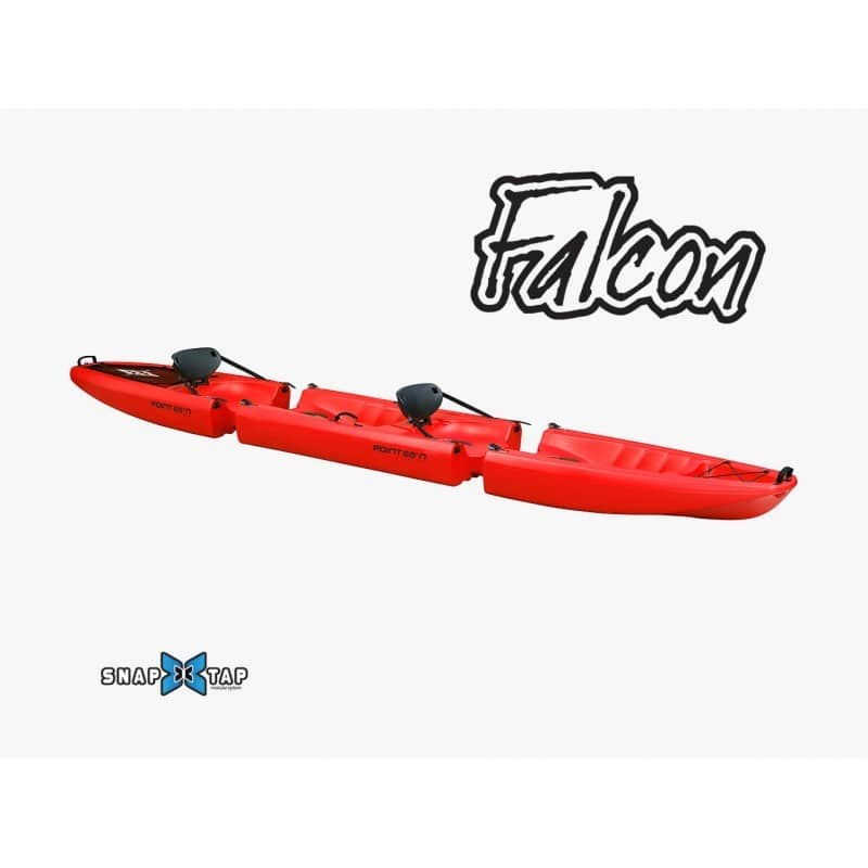 Kayak modulable FALCON Section supplémentaire - Rouge