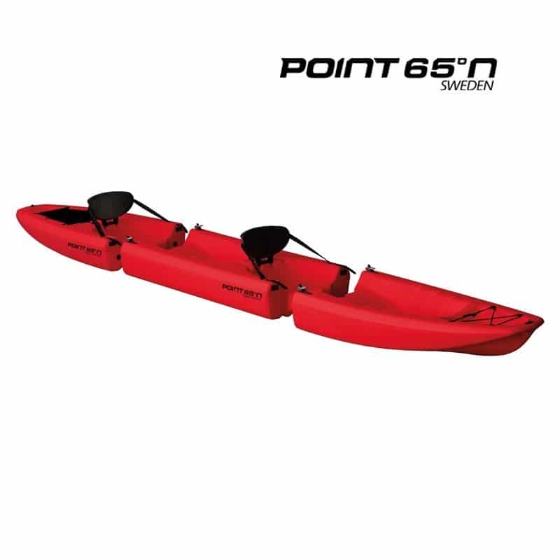 Kayak modulable APOLLO tandem (seat on top 2 places) - rouge