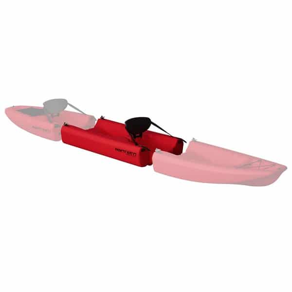 Kayak modulable APOLLO section supplémentaire - rouge