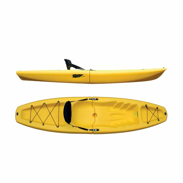 SNAP solo (seat on top 1 place) - Kayak modulable  jaune