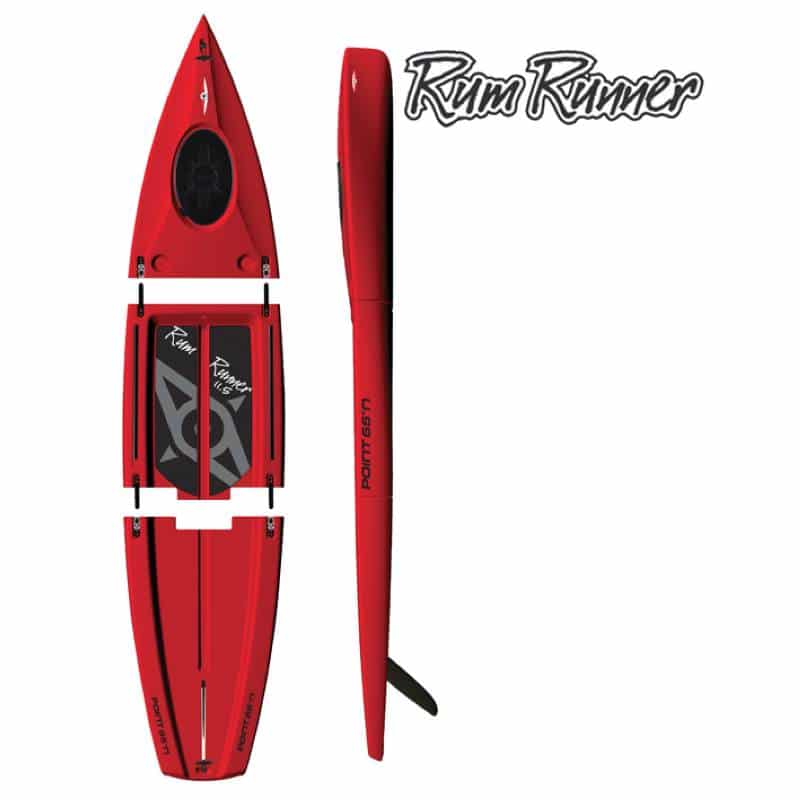 Rum Runner 11.5 - Stand Up Paddle modulable gris