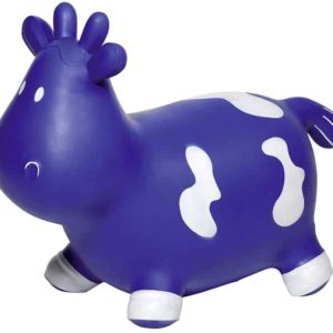 Vache sauteuse bleue