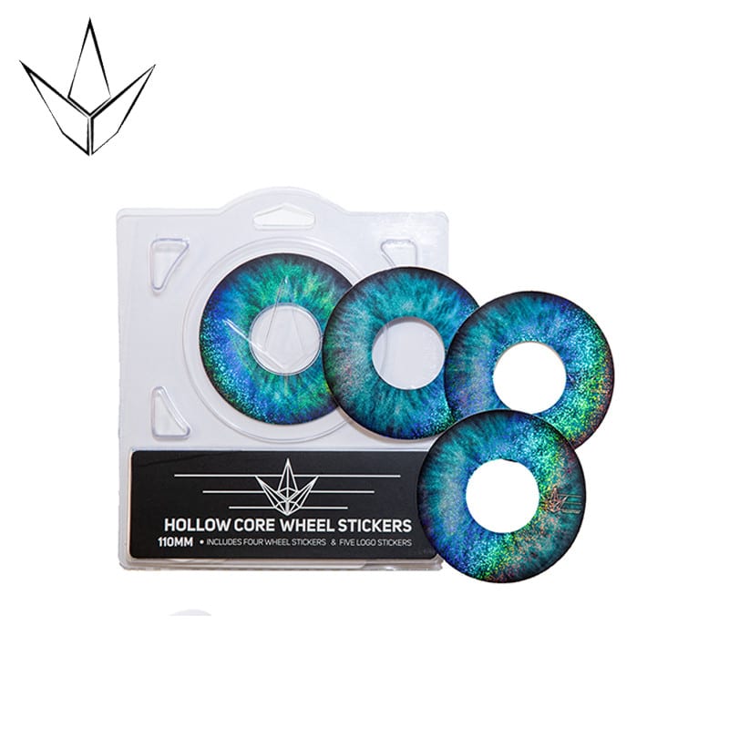 BLUNT Stickers Roues 120 MM HOLLOW Blue Eye
