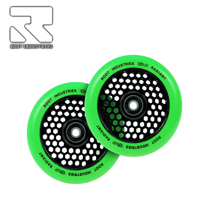 Root Industries Roues 110 MM Honeycore Radiant Green: la paire